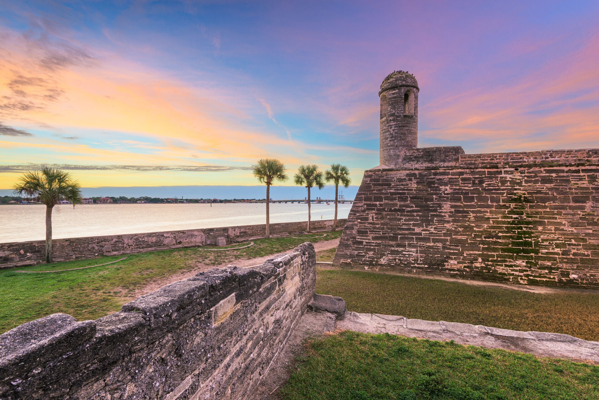 St. Augustine, Florida at the Castillo de San Marcos National Monument