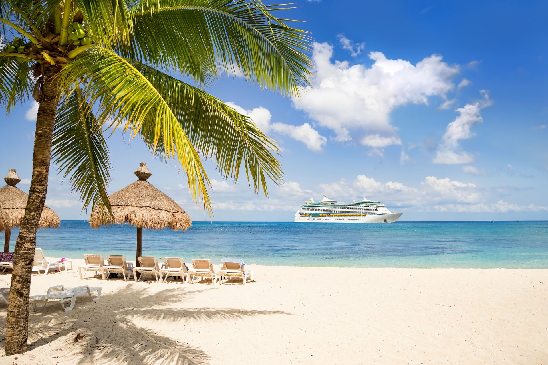 Caribbean Cruise Ship Beach