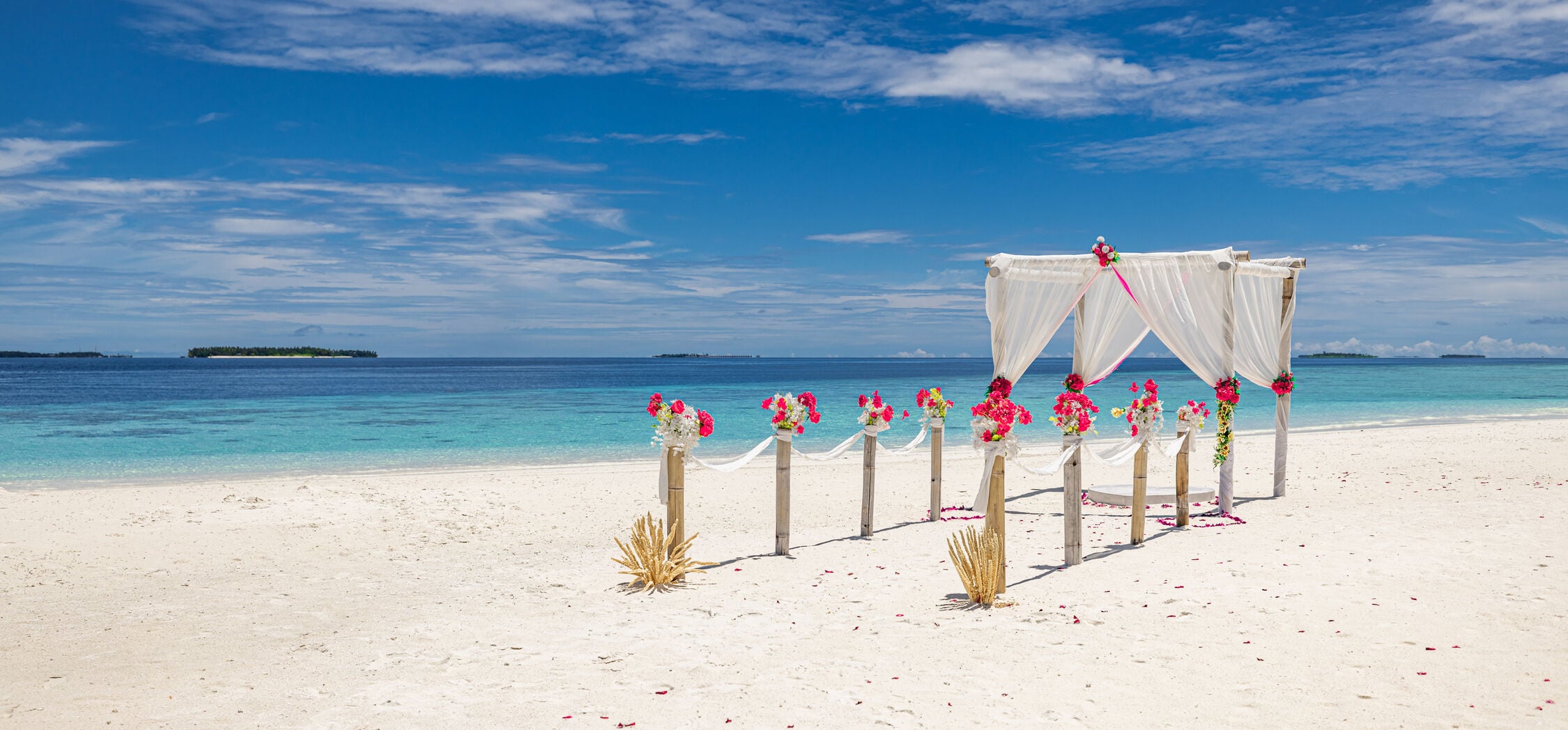 Adobe stock maldives wedding