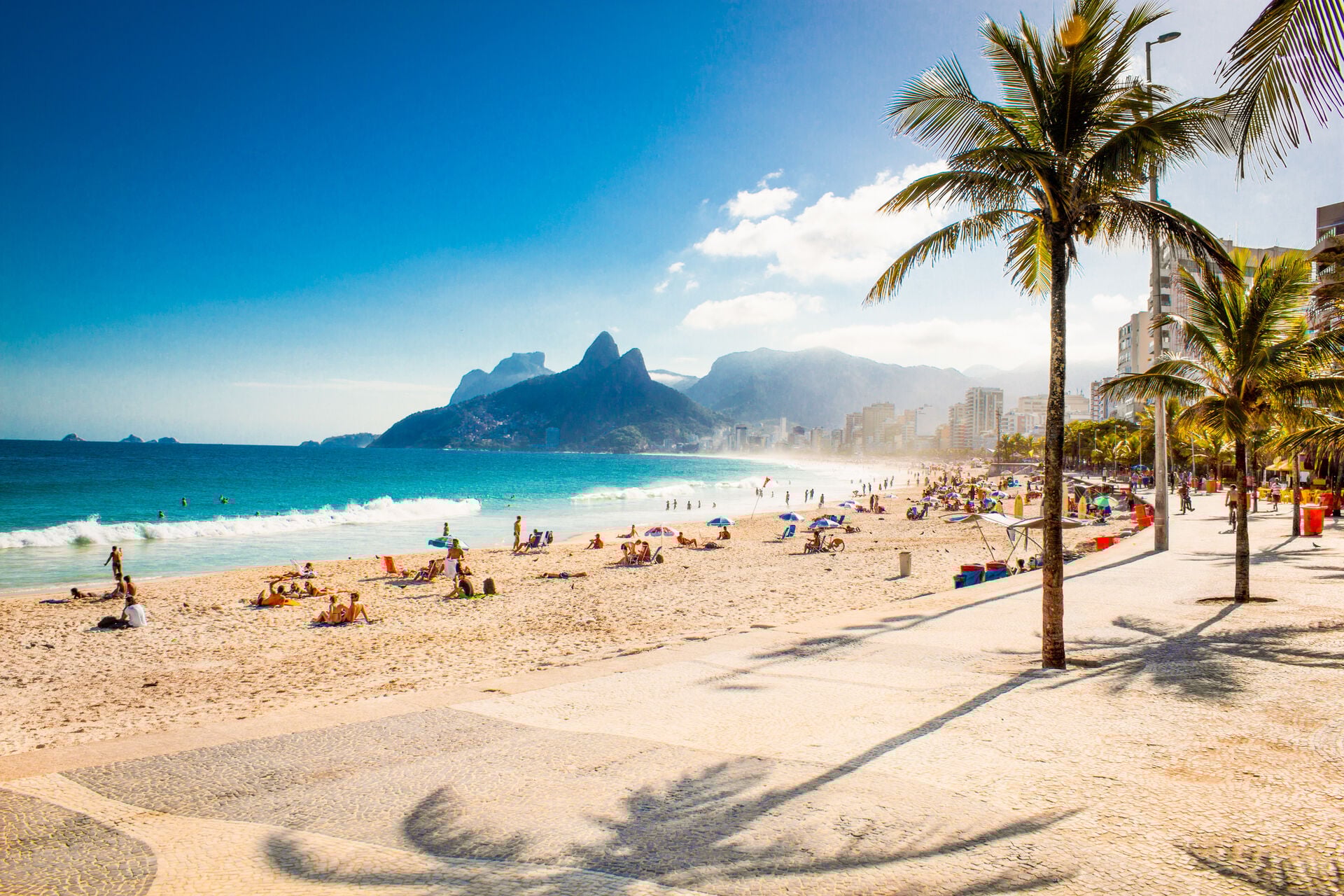 Copacabana Beach, Rio de Janeiro, Brazil