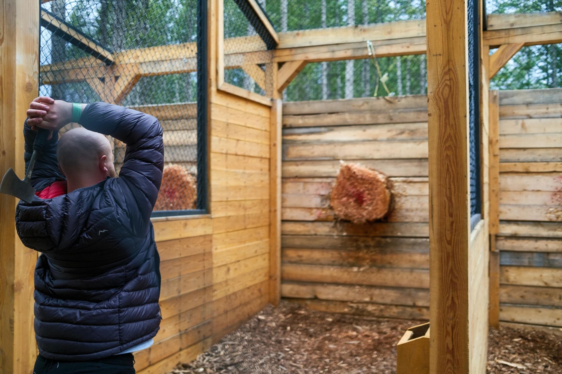 Axe Throwing Golden Skybridge BC