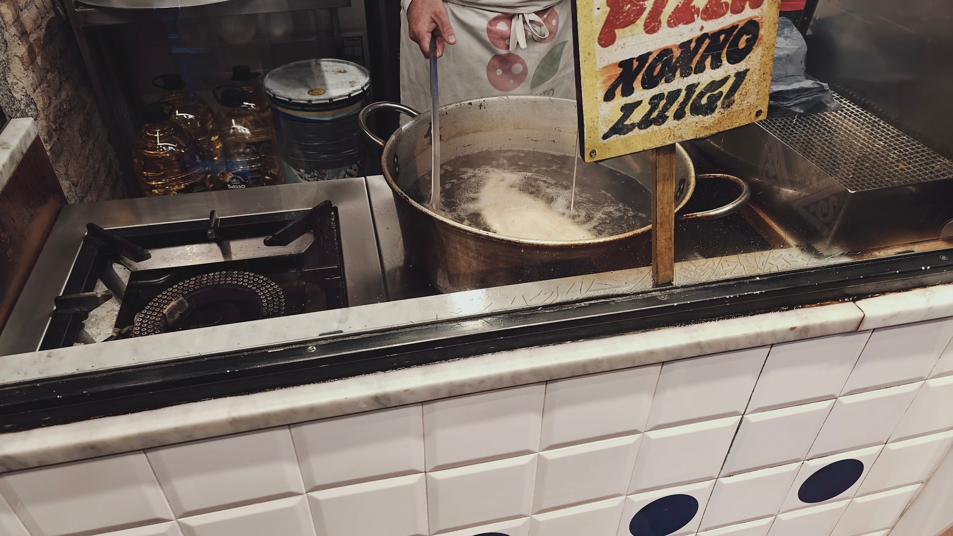 Fried Pizza, Naples Italy
