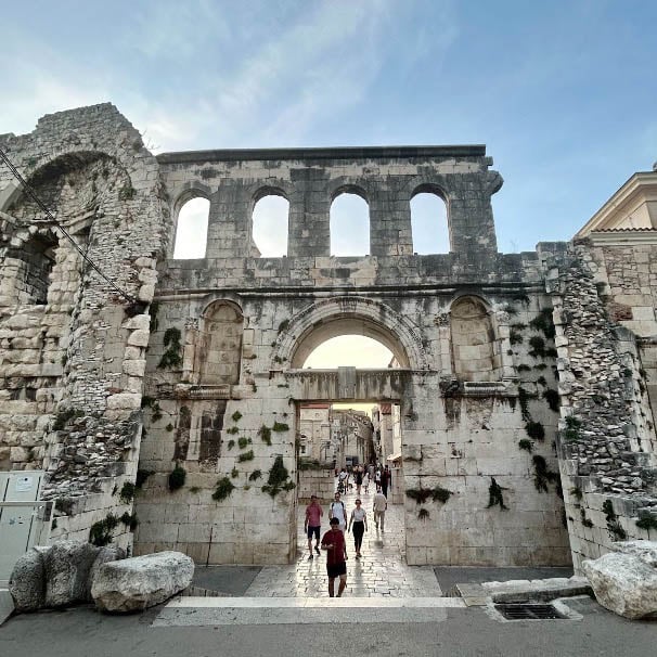 Ruins of Diocletian’s Palace.