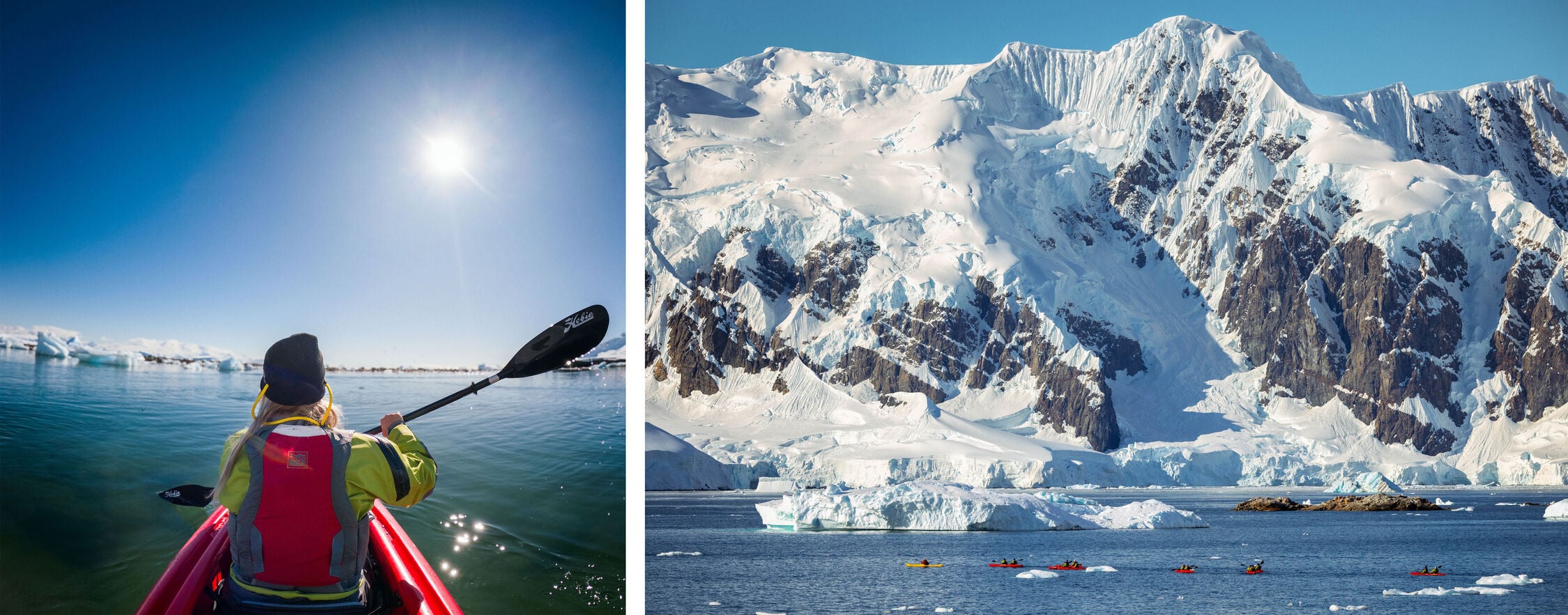 Kayaking Antarctica VIking Polaris