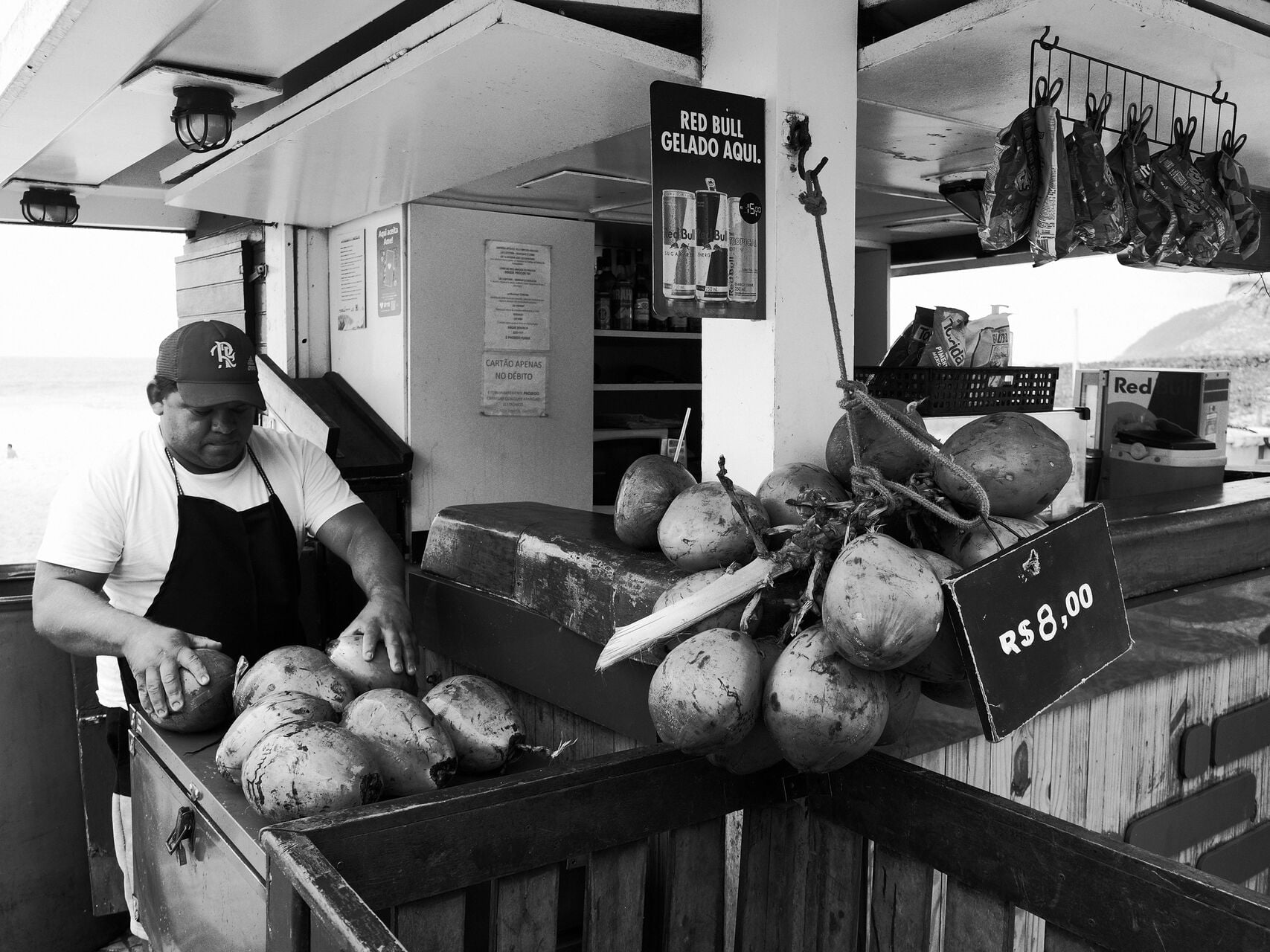 Rio de Janeiro Food Vendor