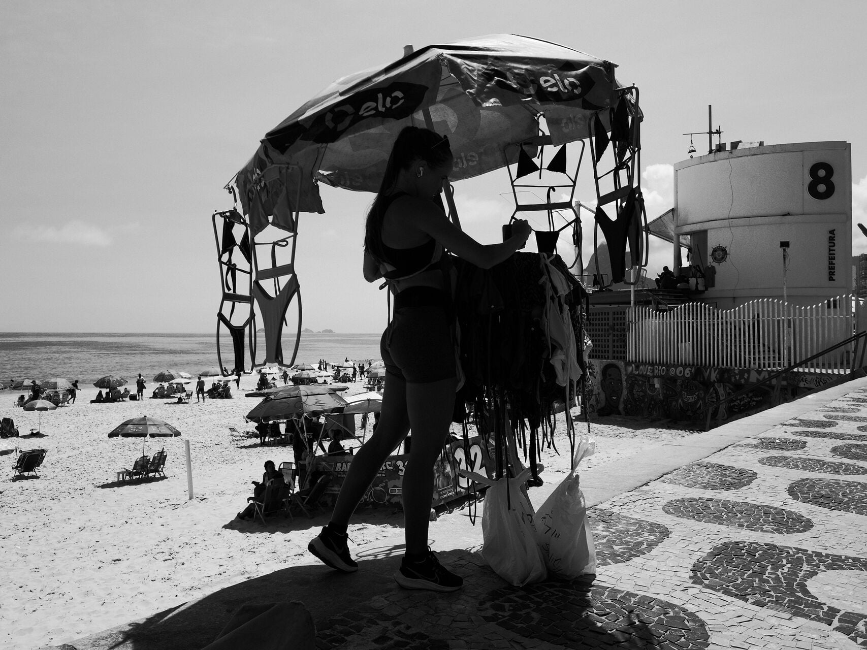 Rio de Janeiro beach vendor