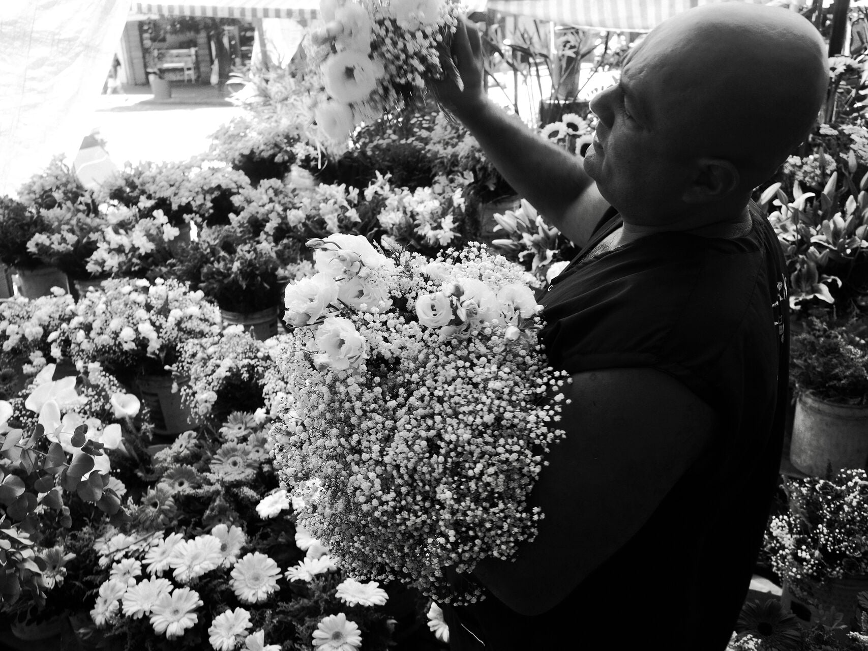 Rio de Janeiro Flower vendor