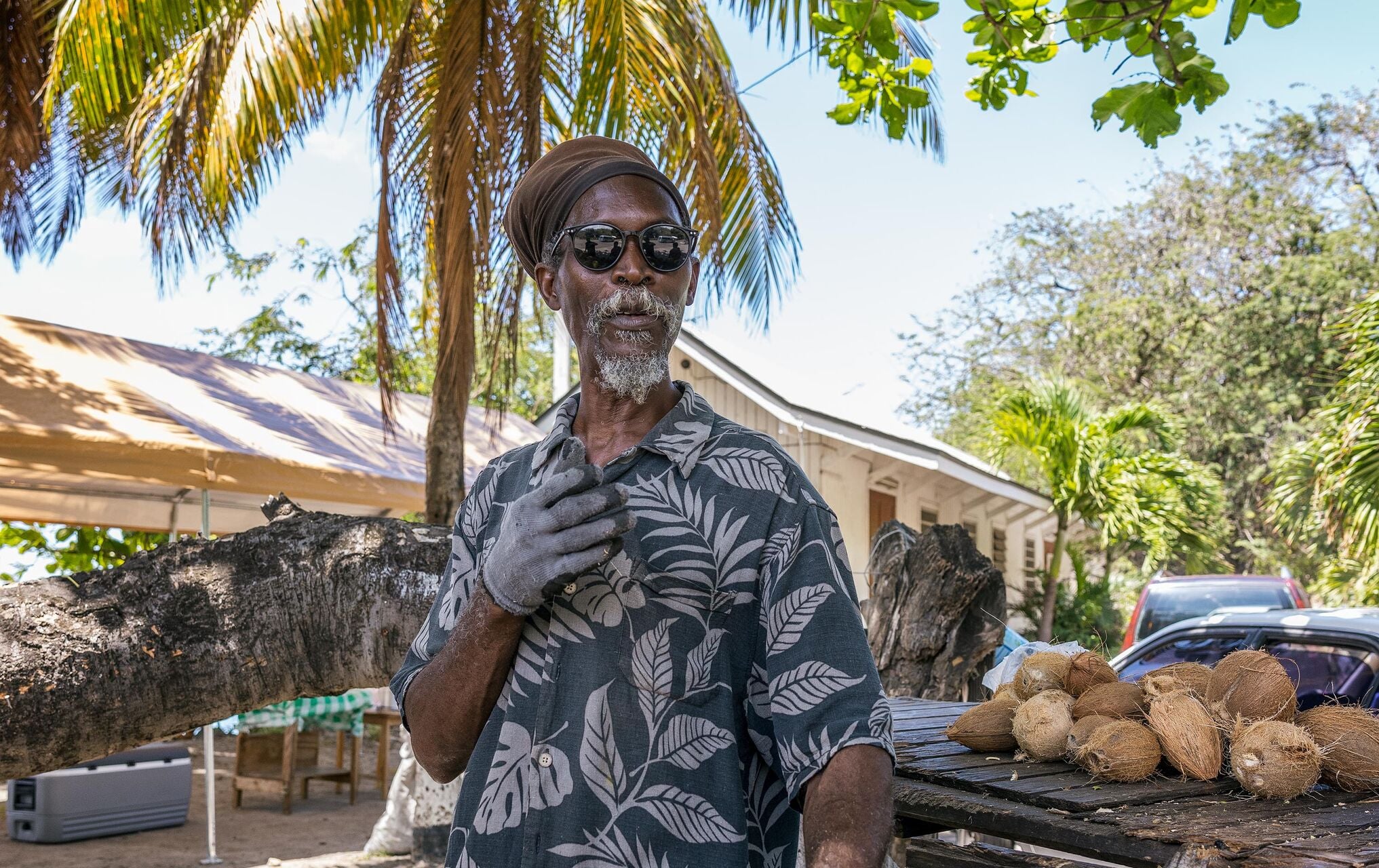 Coconut Stand Monterrat