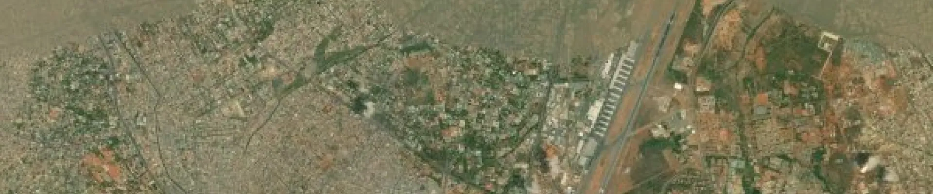 Satellite view of Accra