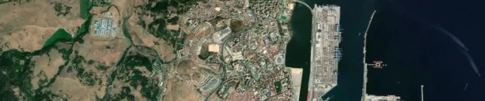 Satellite view of Algeciras
