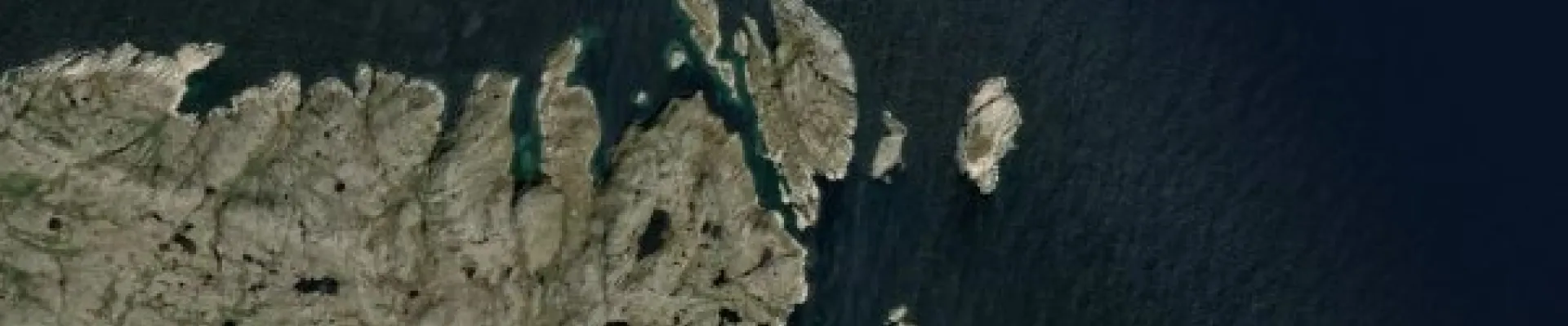Satellite view of Battle Harbor, Newfoundland and Labrador