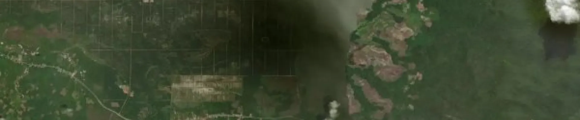 Satellite view of Belitung Island