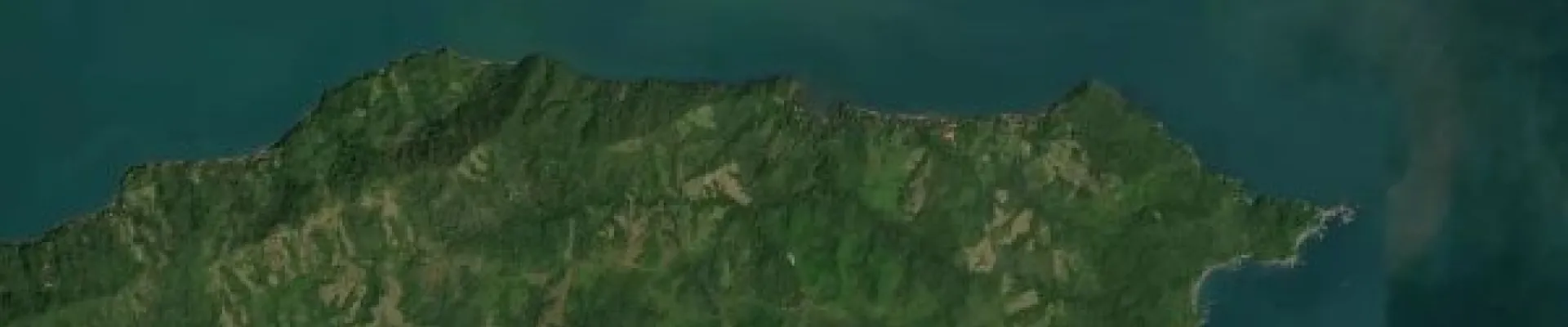 Satellite view of Cébaco Island