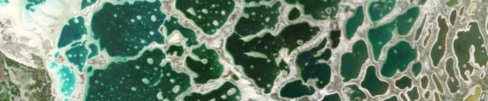 Satellite view of Christmas Island