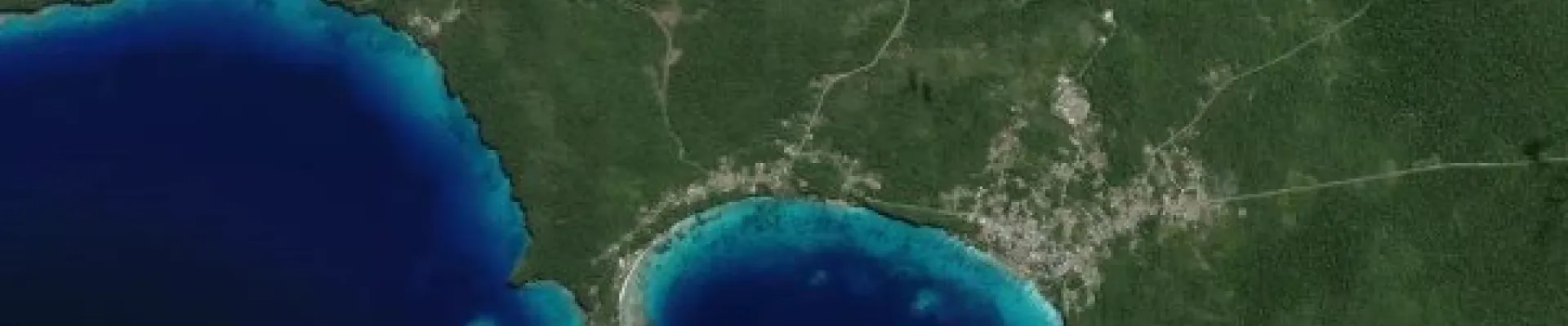 Satellite view of Easo, Lifou Island