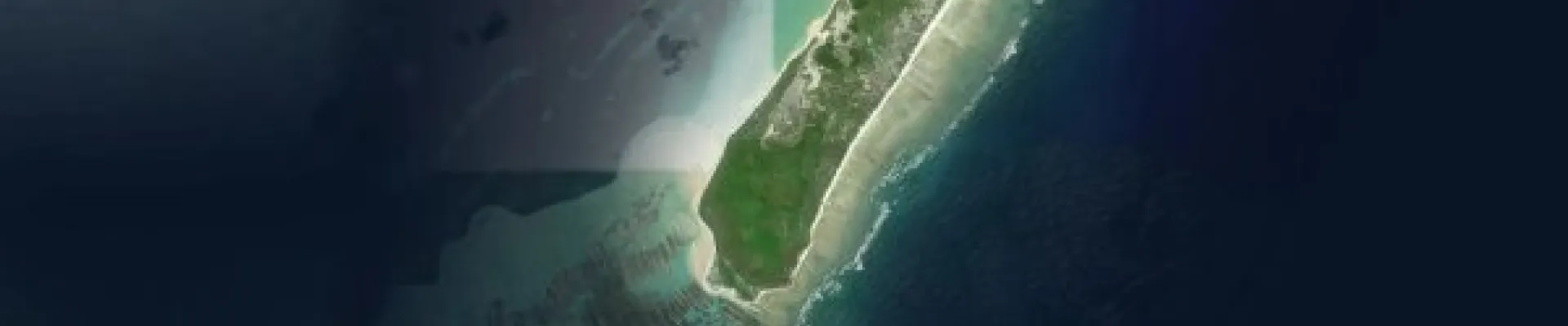 Satellite view of Farquhar Islands