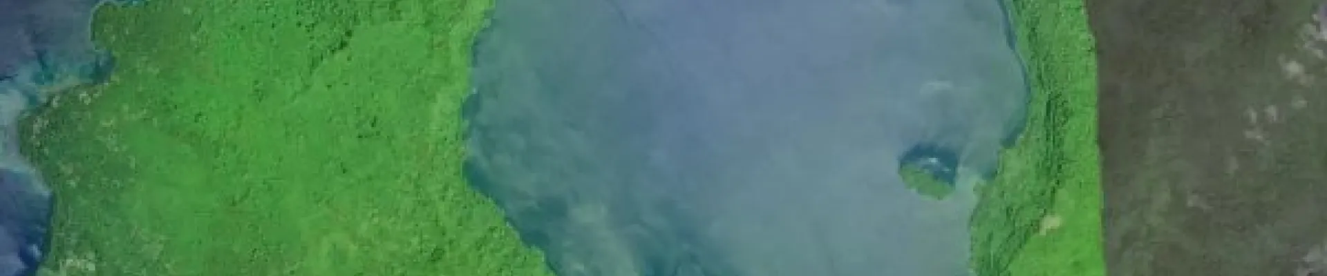 Satellite view of Garove Island