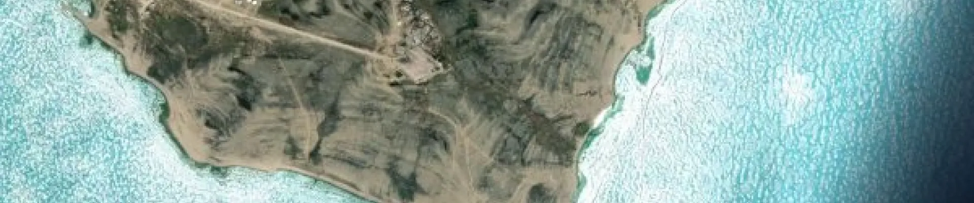 Satellite view of Gjoa Haven, Nunavut