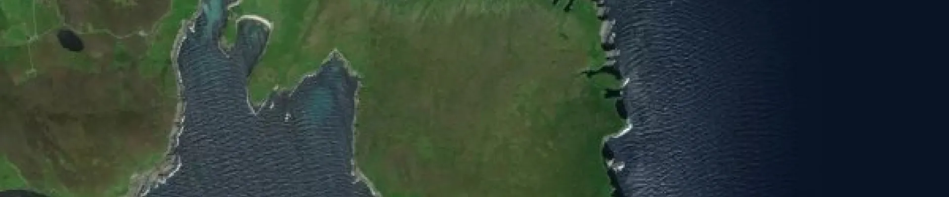 Satellite view of Isle of Noss