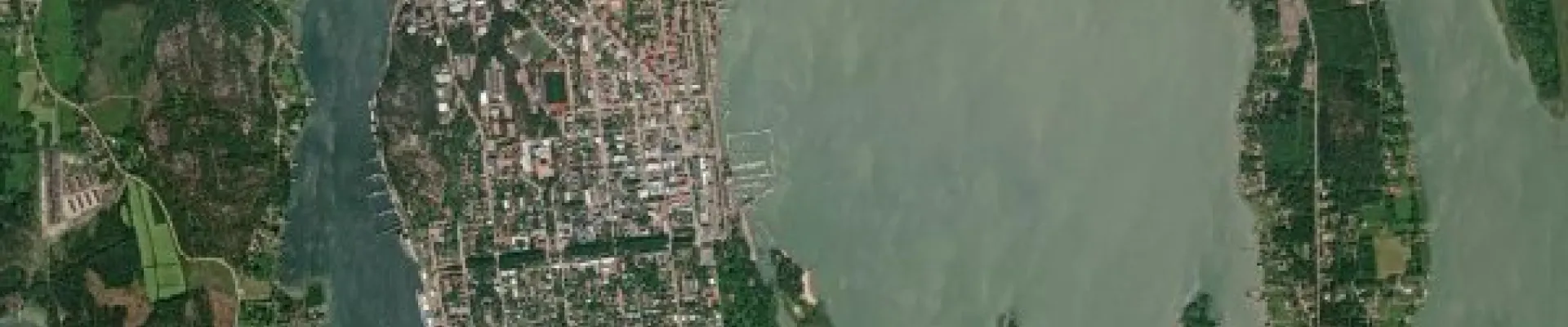 Satellite view of Maarianhamina (Mariehamn)