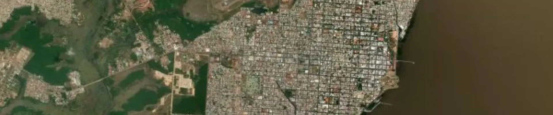 Satellite view of Macapa