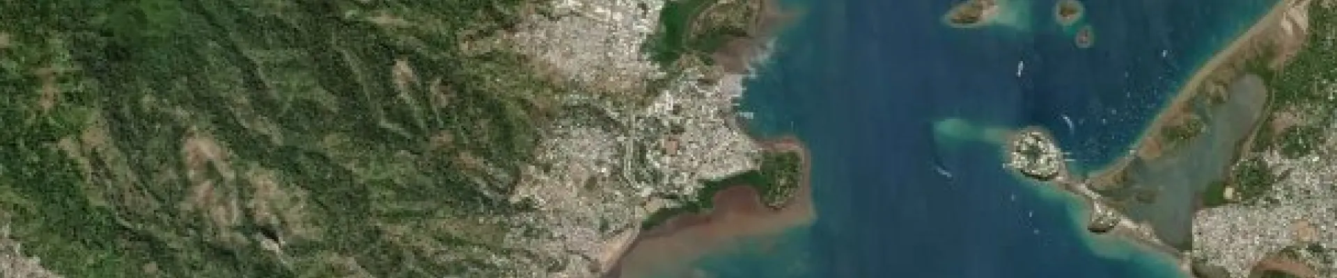 Satellite view of Mamoudzou