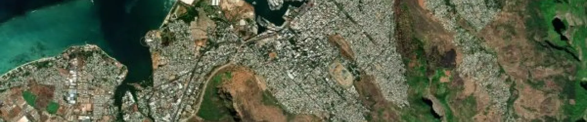 Satellite view of Port Louis