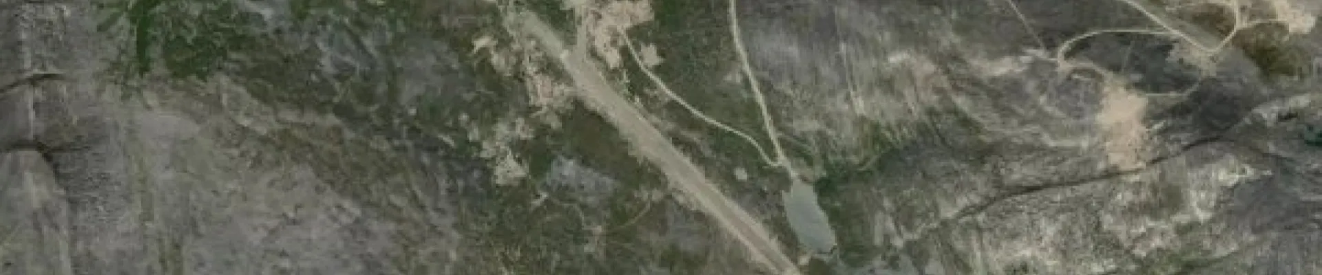 Satellite view of Saglek Fjord, Newfoundland and Labrador