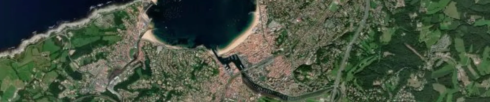 Satellite view of Saint-Jean-de-Luz