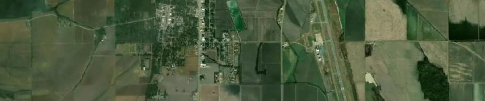 Satellite view of Tunica, Mississippi