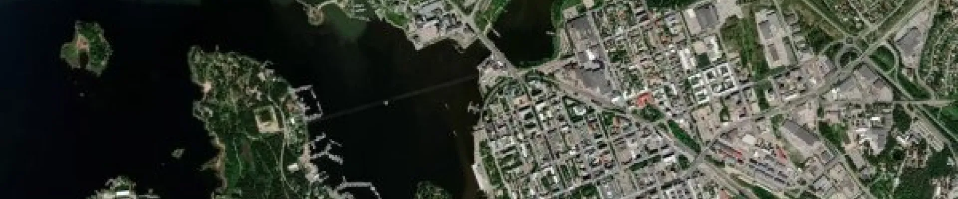 Satellite view of Vaasa (Vasa)