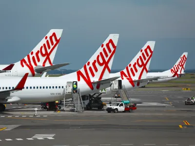 Virgin Airlines Tails