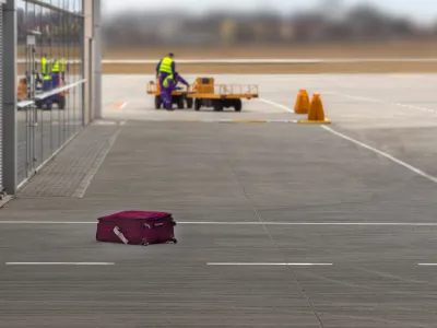 Lost Bag on the Tarmac