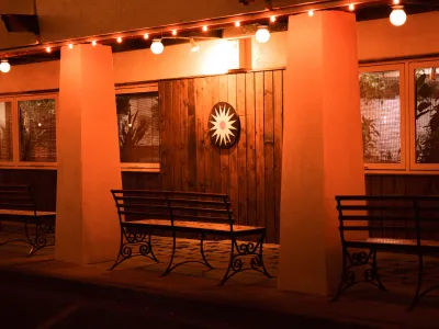 Outside The Ends Resturant in Scottsdale