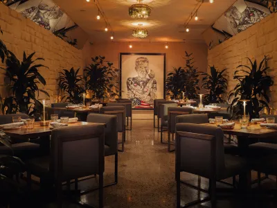 Inside The Ends Resturant