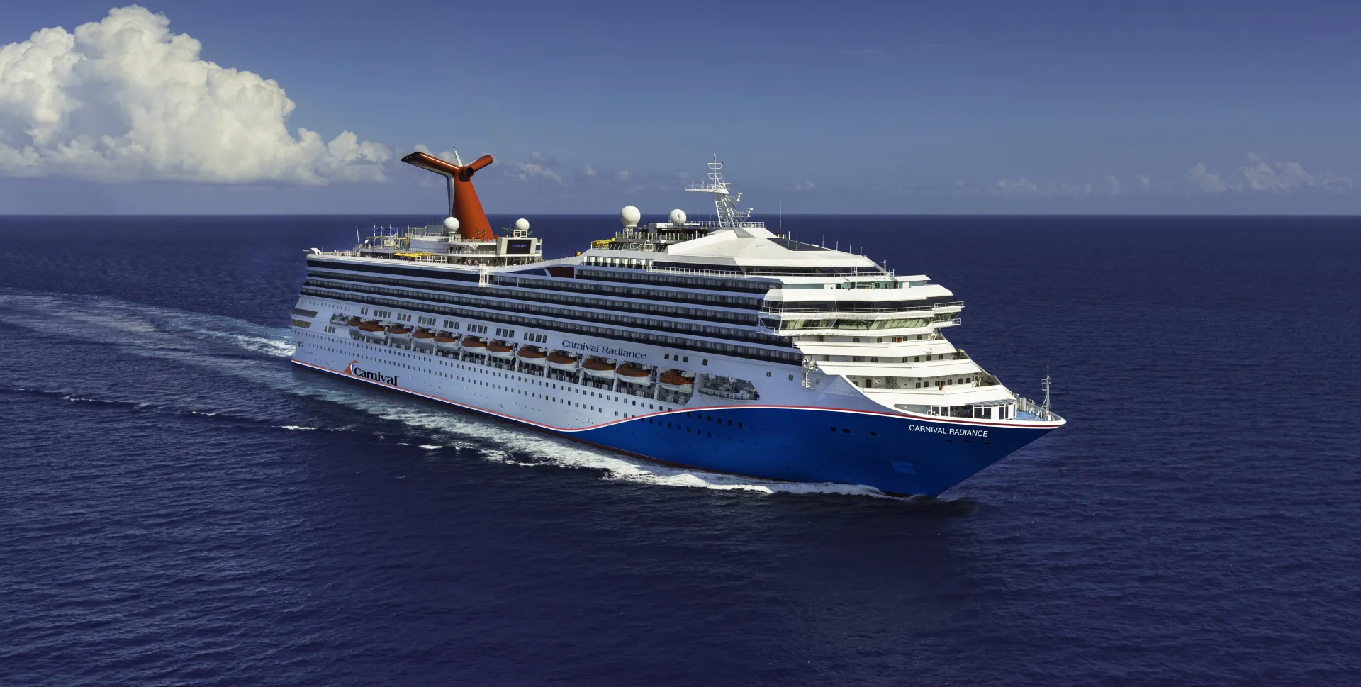 Carnival Cruise Line  Carnival Radiance Exterior   Danny Lehman