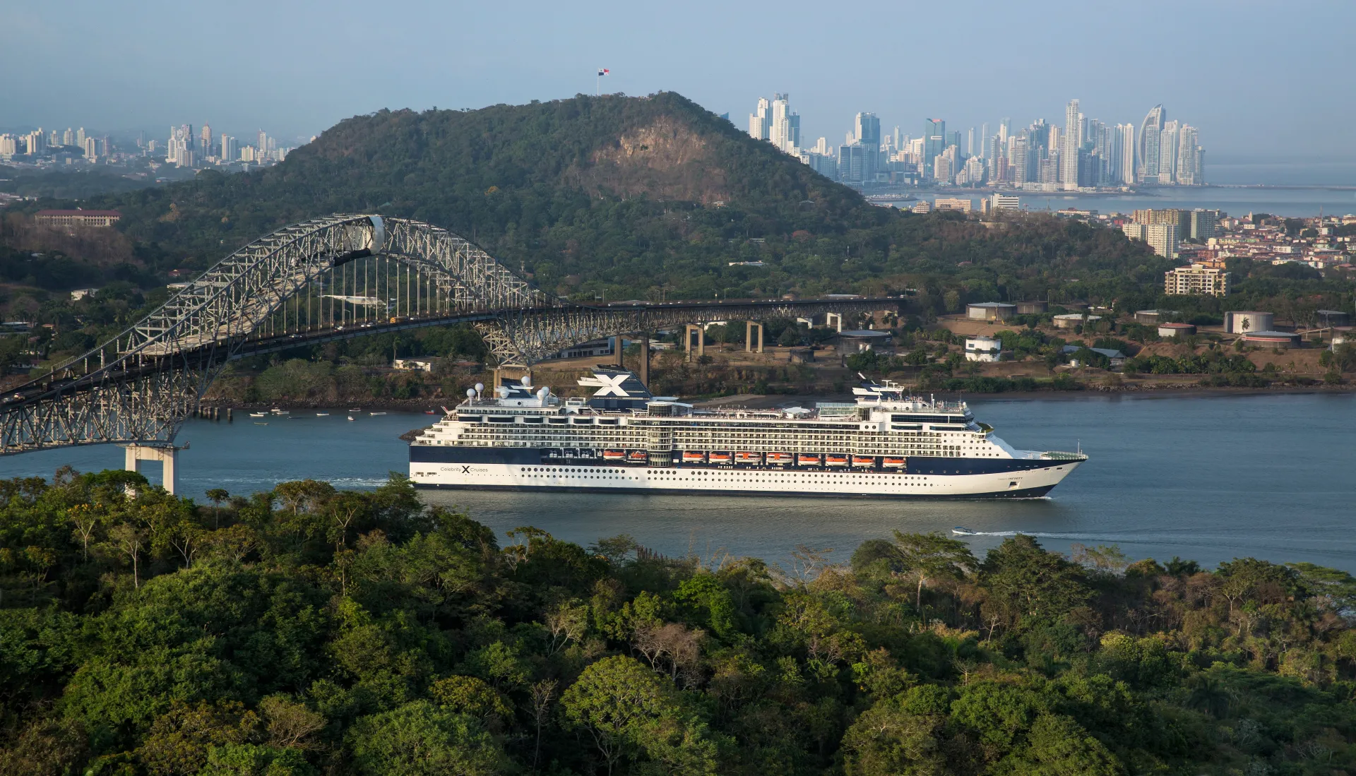 Celebrity Cruises Celebrity Infinity Panama Canal Exterior   CEL