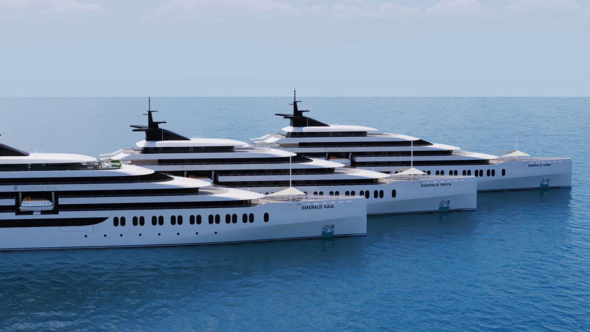 Emerald Cruises Emerald Raiya Emerald Xara and Emerald Kaia