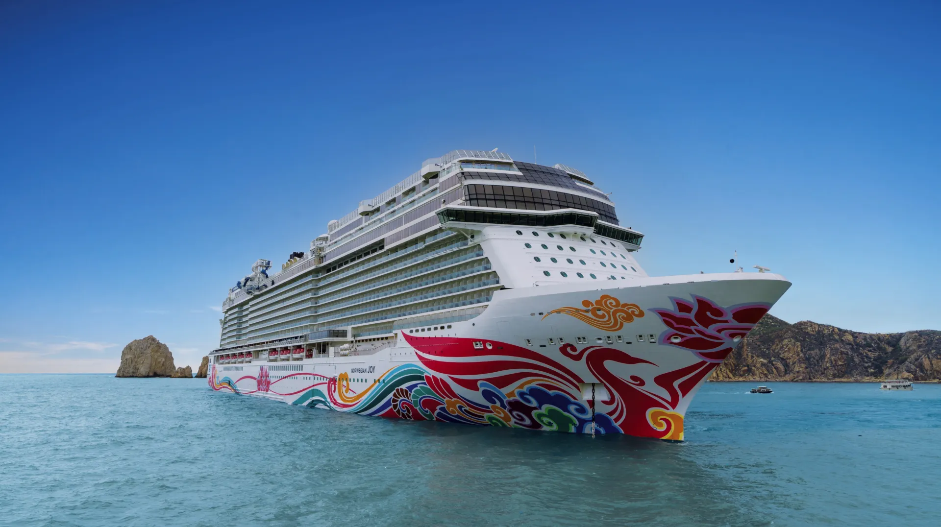 NCL Joy  Aerial Exterior    CaboSanLucas