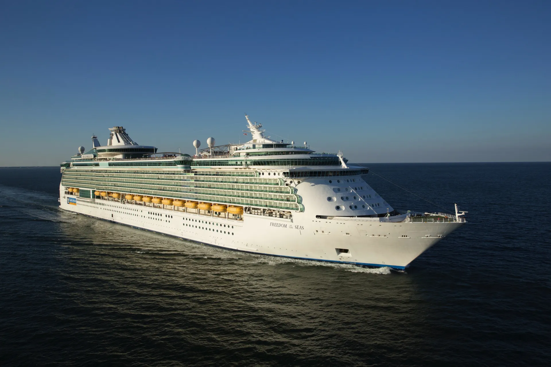 Royal Caribbean International  Freedom of the Seas  Aerial Exterior