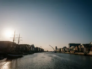 Dublin River Liffey