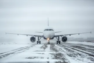Winter Airplane