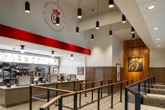 Chic-fil-a interior