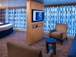 Adventure of the Seas - Ocean View Panoramic Suite (No Balcony)