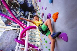 Brilliance of the Seas - Rock Climbing Wall