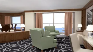 Carnival Adventure - Byron Beach Presidential Suite
