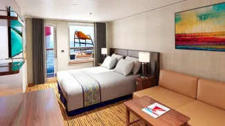 Carnival Elation - Junior Suite (Obstructed View)