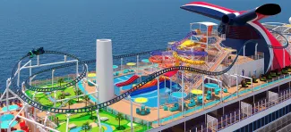 Carnival Jubilee - Bolt Ultimate Sea Coaster