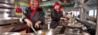 Carnival Liberty - Mongolian Wok