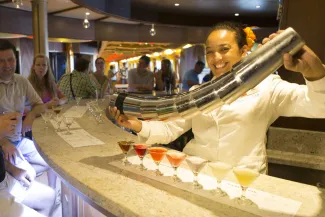 Carnival Panorama - Alchemy Martini Tasting